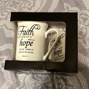 Inspirational White Mug Set